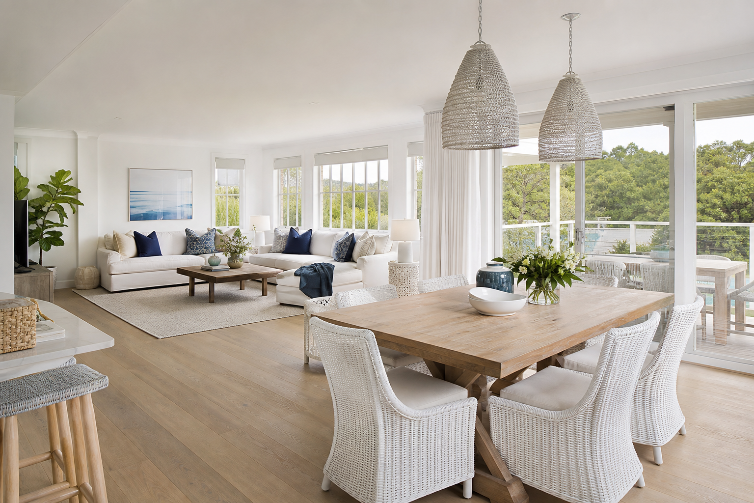 Hamptons Classic Estate Interior Space Planning