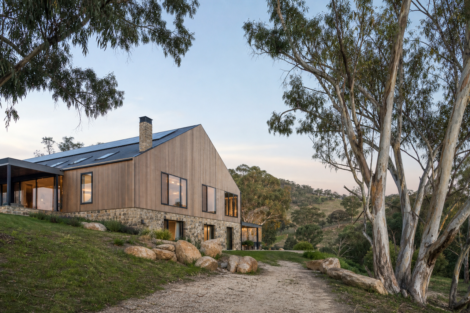 Scandinavian Acreage Retreat